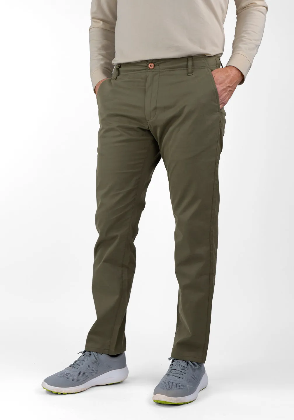 Airotec® Regular Fit Cotton/Nylon Chino Pants