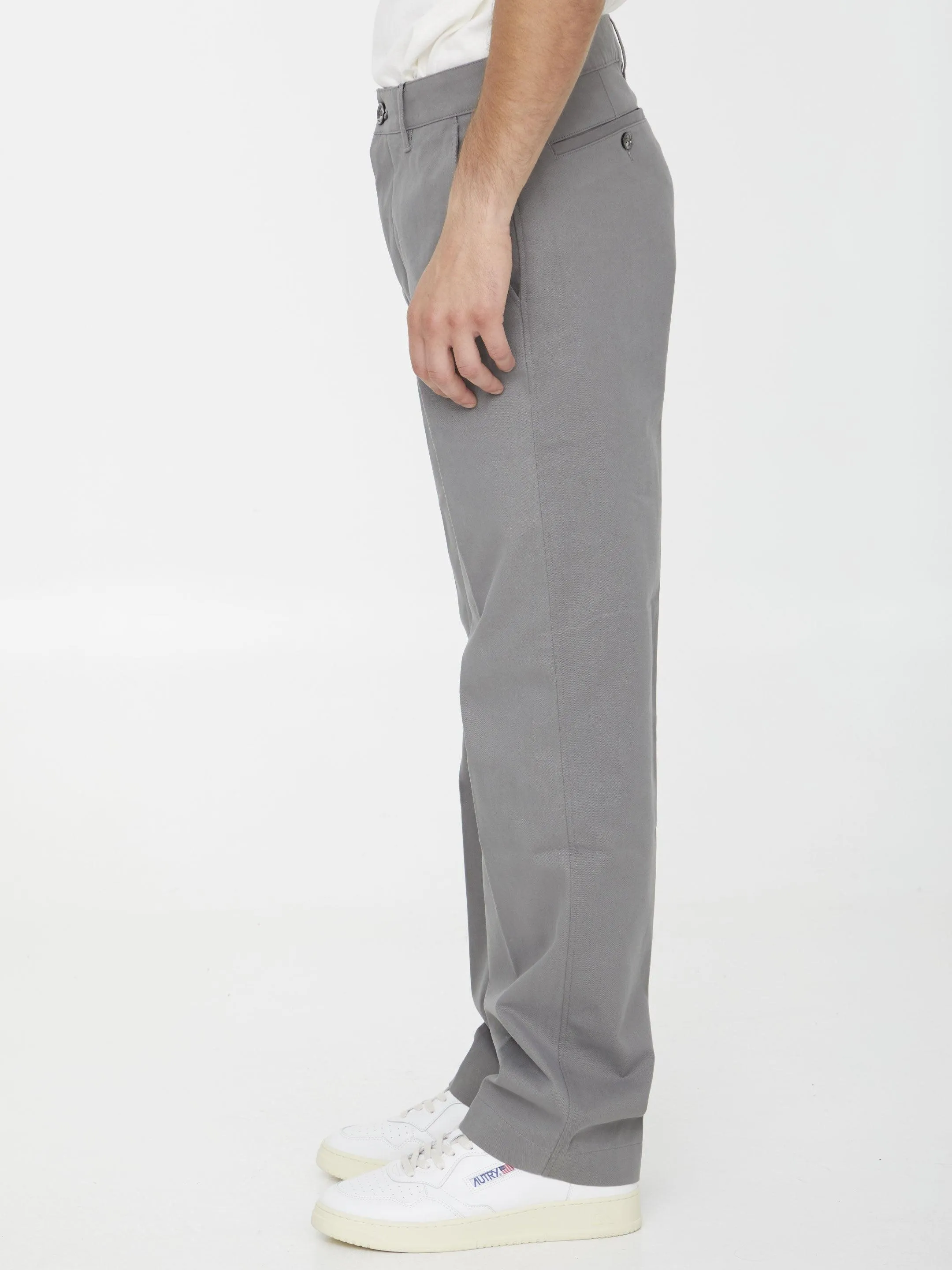 Ami Paris Grey Chino Pants