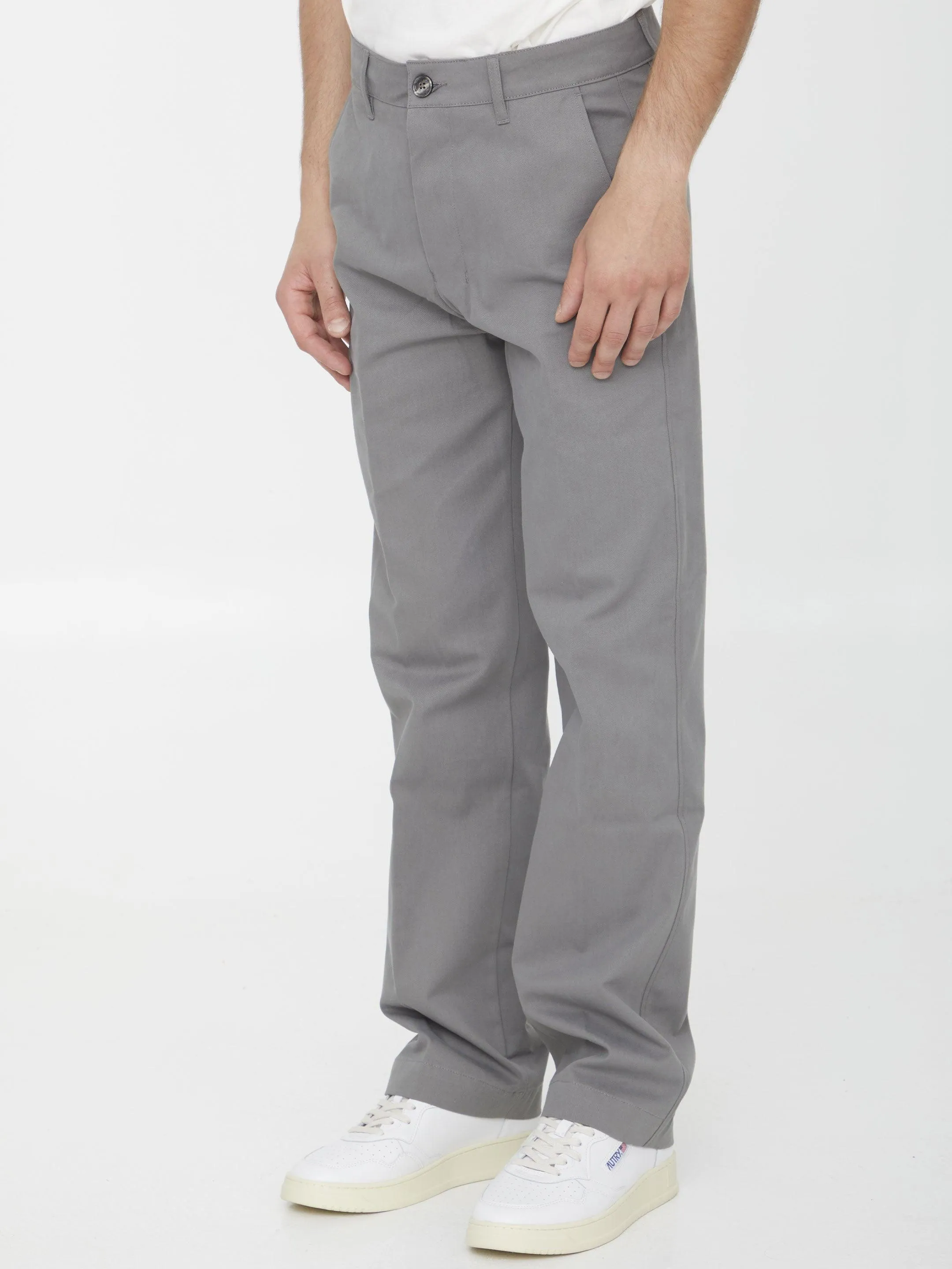 Ami Paris Grey Chino Pants