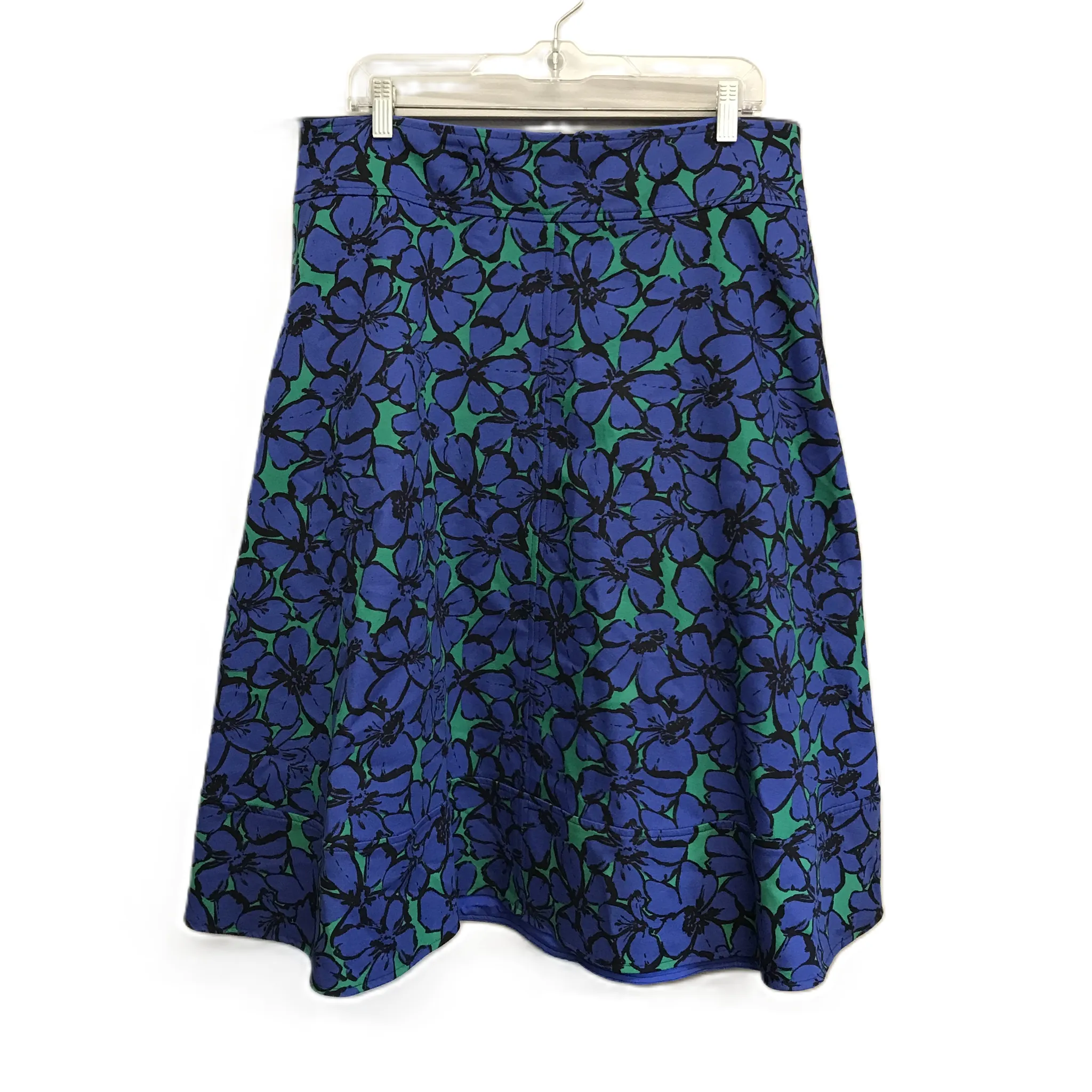 Blue & Green Skirt Midi By Lane Bryant, Size: 16