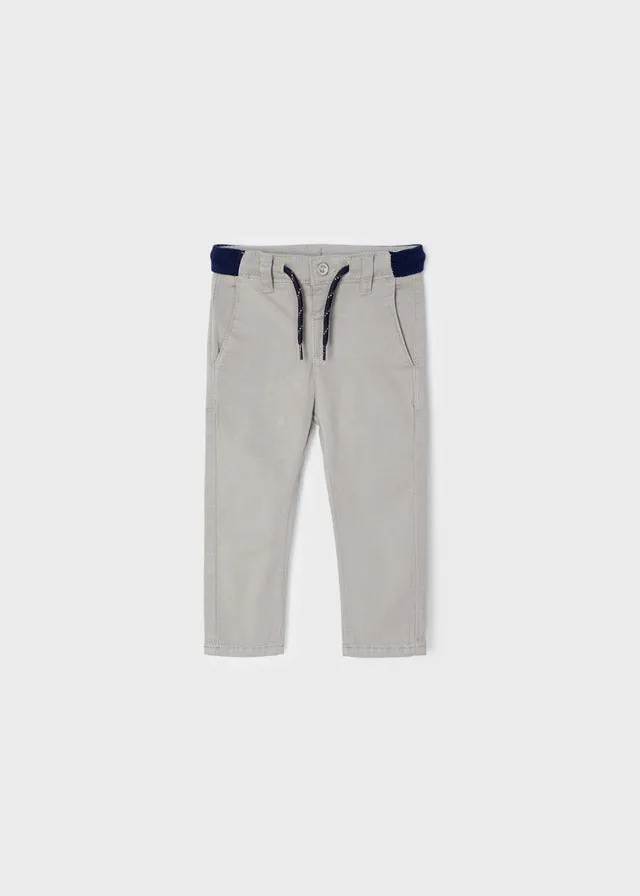 Boys Chino Drawstring Pants