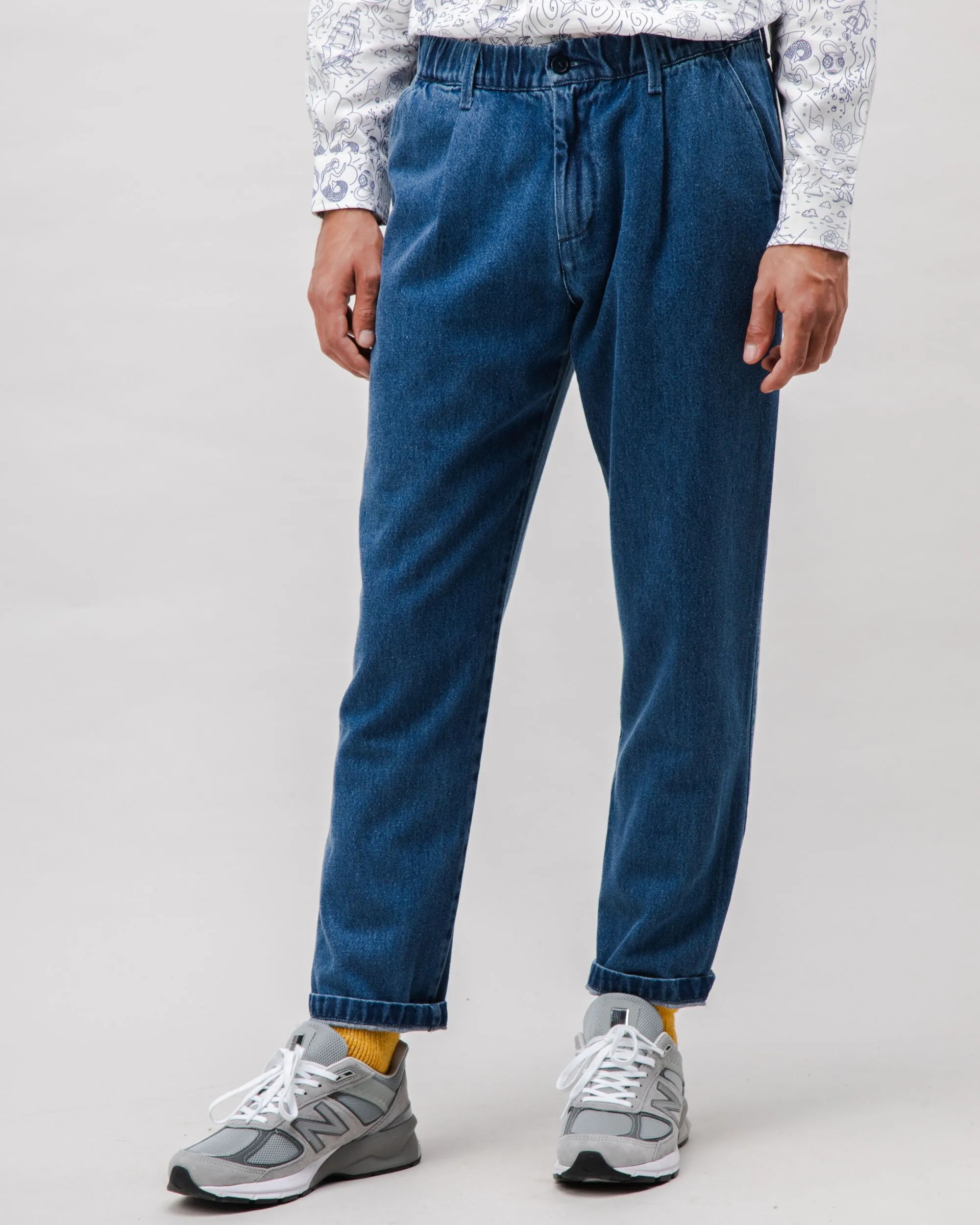 Comfort Chino Denim Pants Indigo