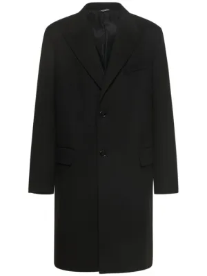 Dolce&amp;Gabbana   Single breasted wool coat 