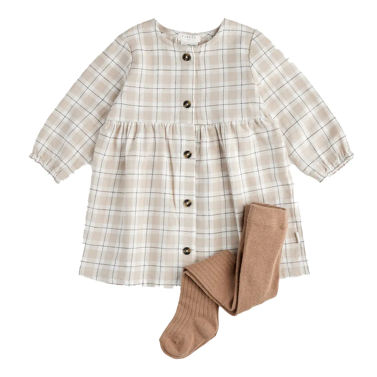 Dune Plaid Dress Set