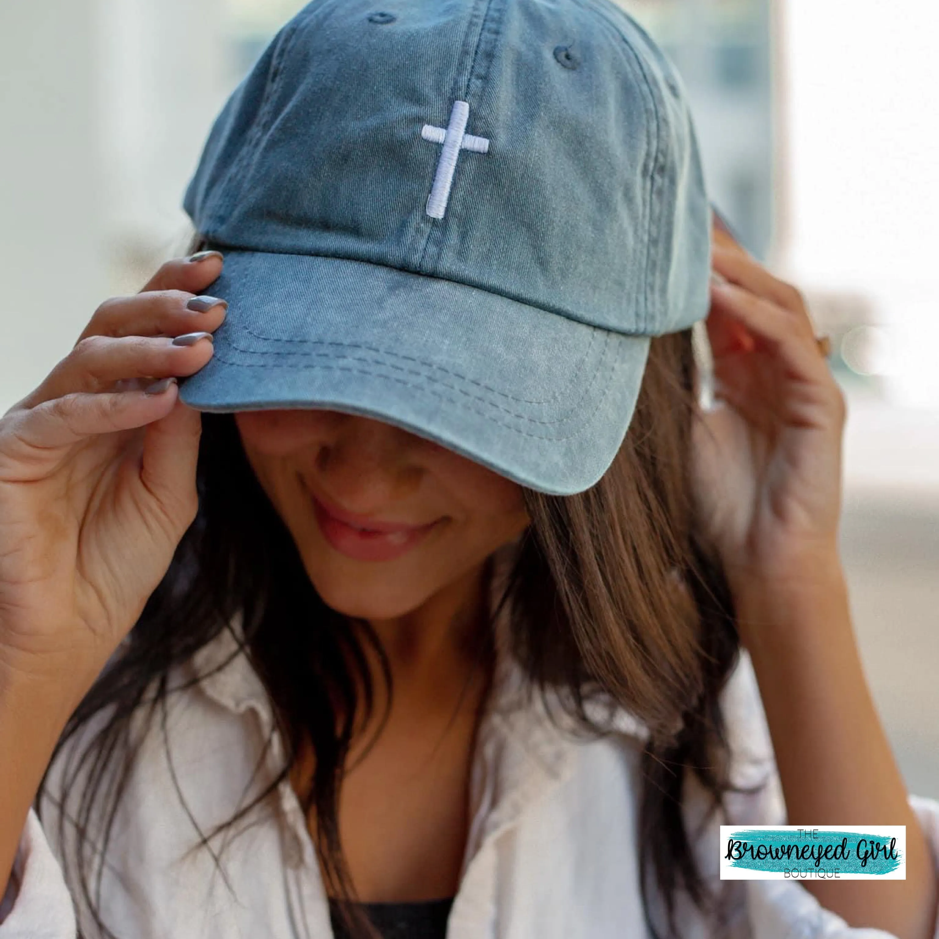 Embroidered Cross Hats