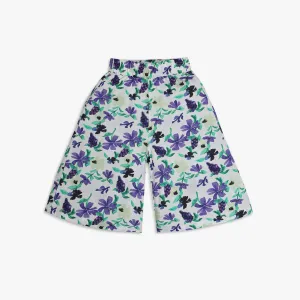 Girls Regular Fit Printed Mid Rise Culottes