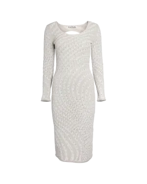 Jacquard Knit Dress