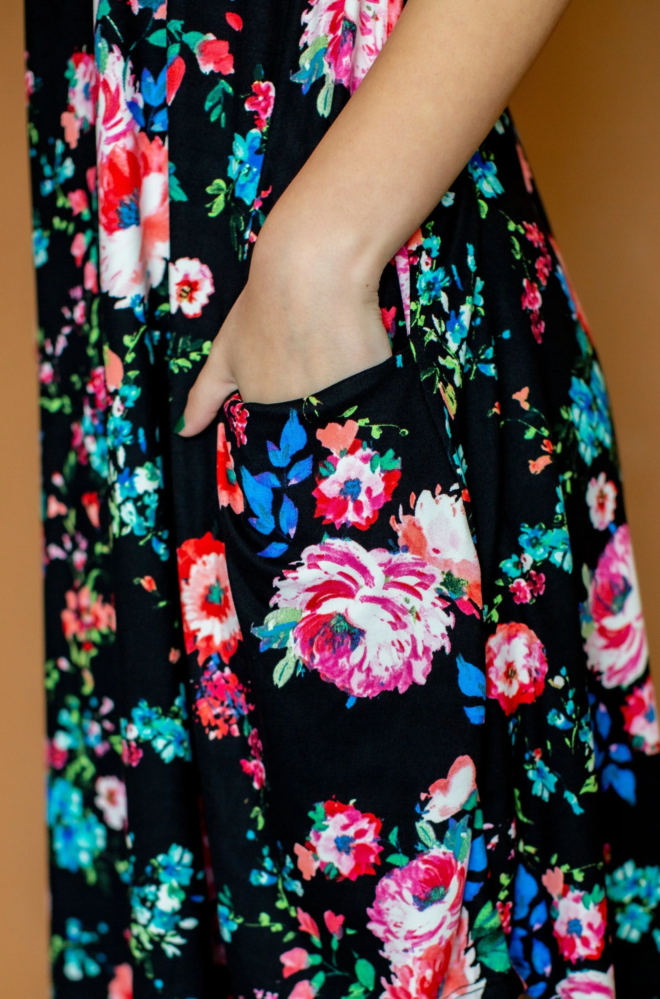 Jessi Dress Midnight Floral