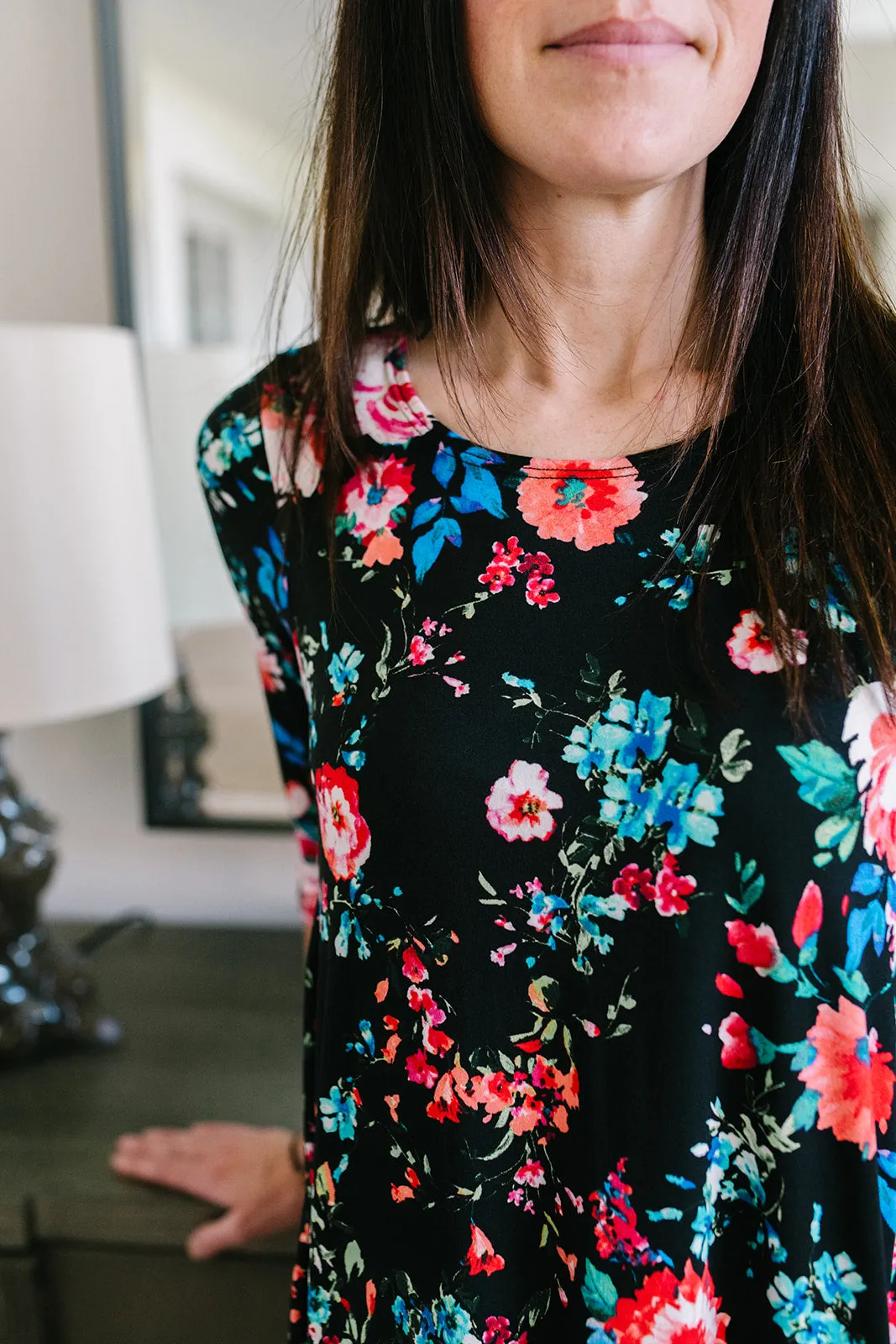 Jessi Dress Midnight Floral