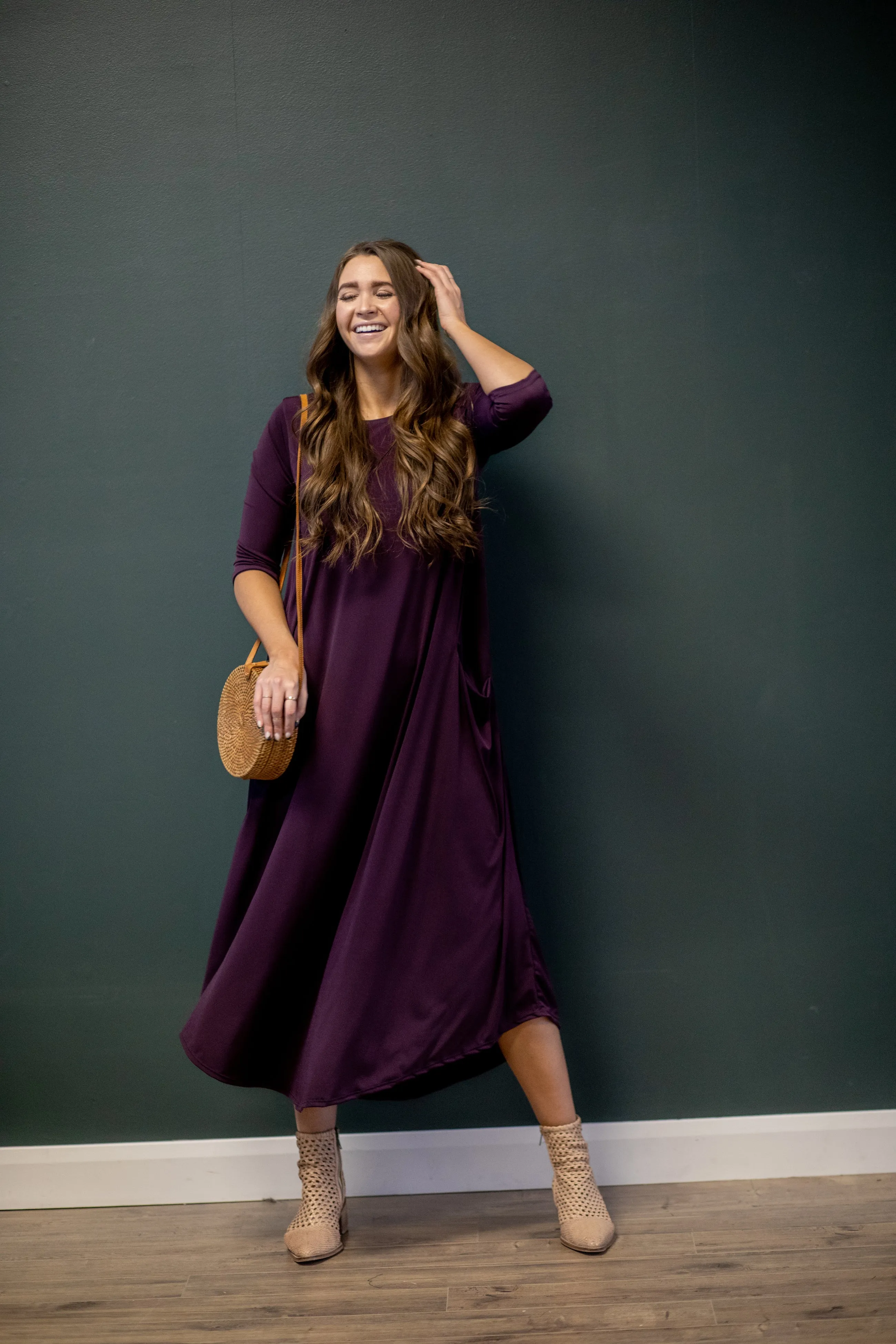 Jessi Dress Plum