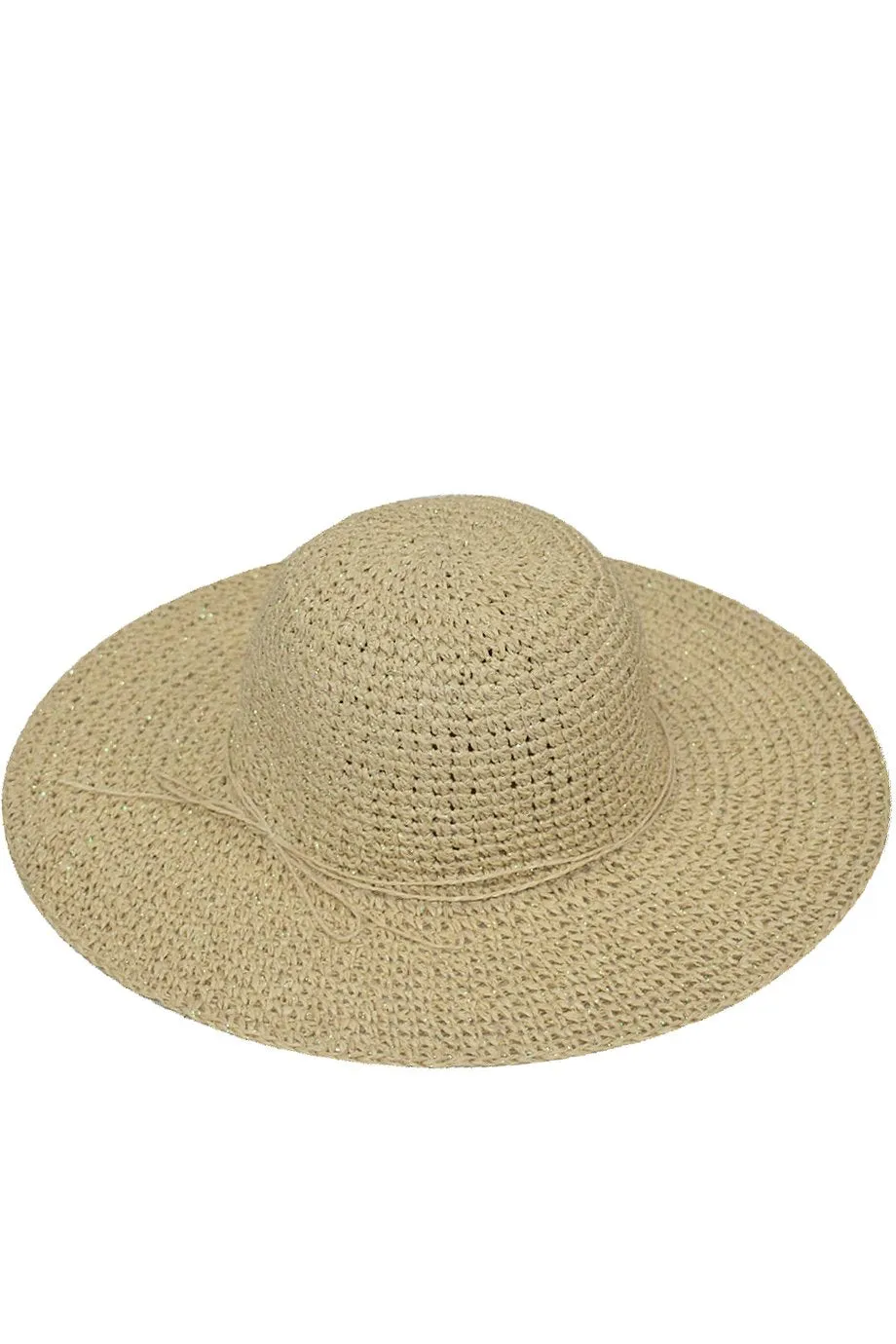 Kartenia Beige Straw Beach Hat