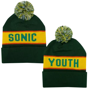 Knit Hat - Green