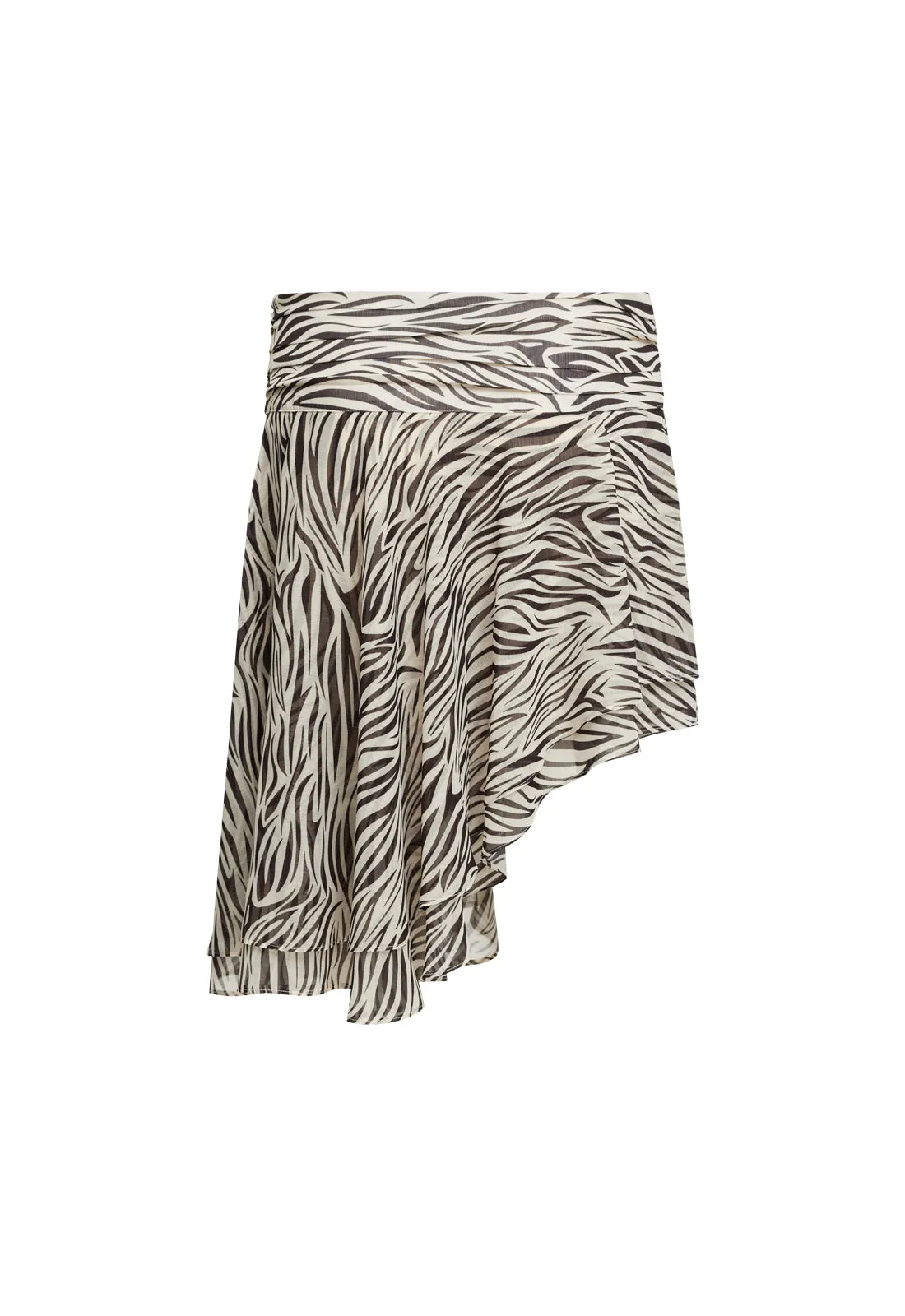 LEGACY MIDI SKIRT - ZEBRA