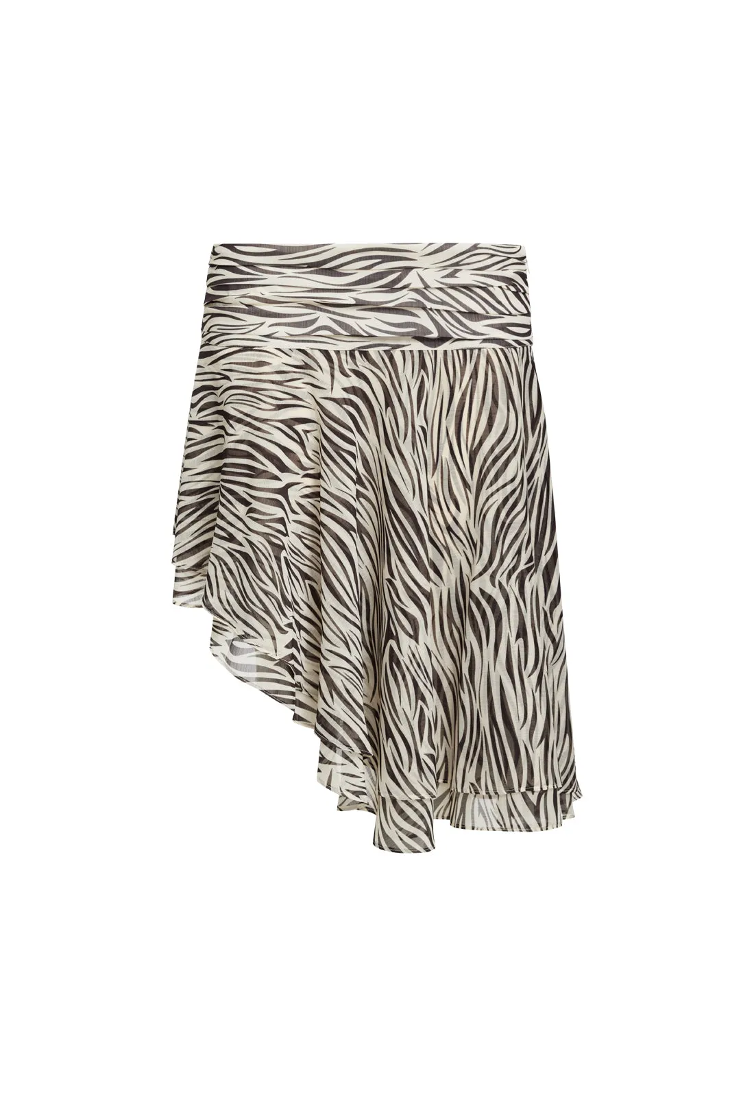 LEGACY MIDI SKIRT - ZEBRA