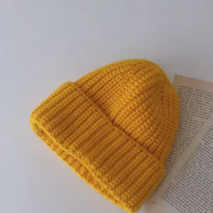 Mustard Knit Beanie