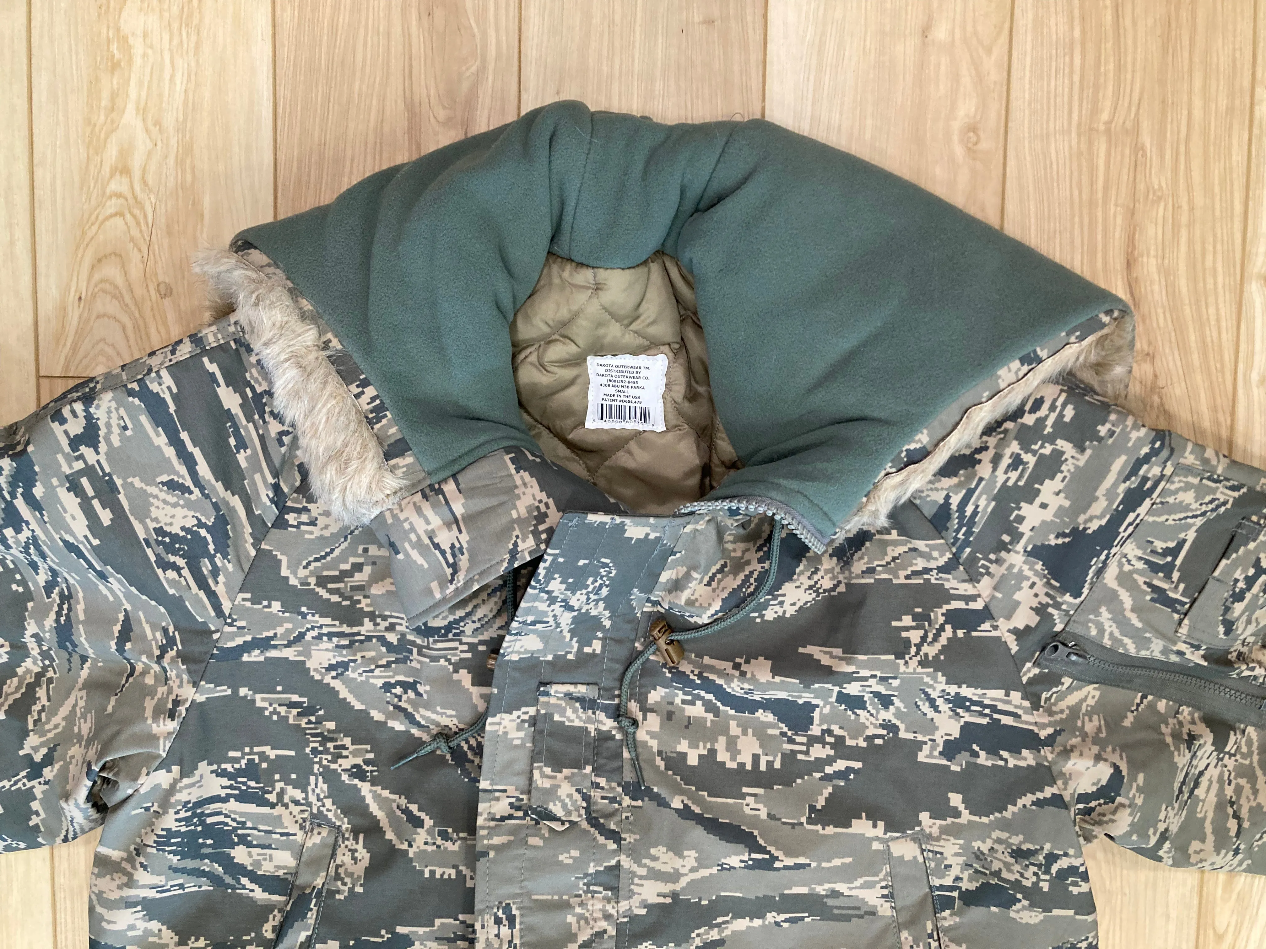 N-3B Parka ABU and Woodland Camouflage