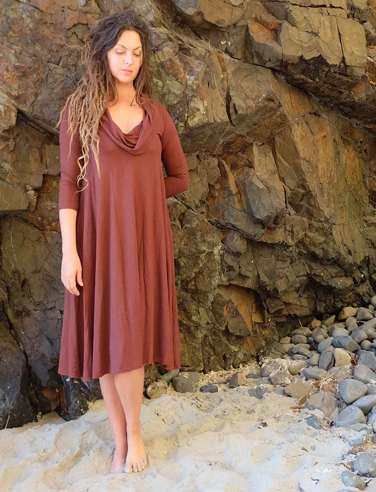 Nomad Wanderer Below Knee Dress