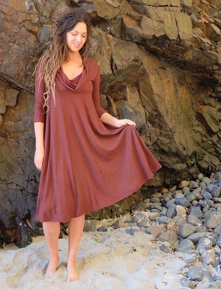 Nomad Wanderer Below Knee Dress