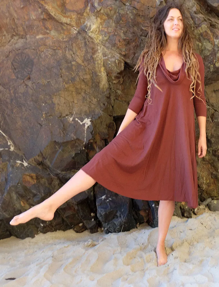 Nomad Wanderer Below Knee Dress