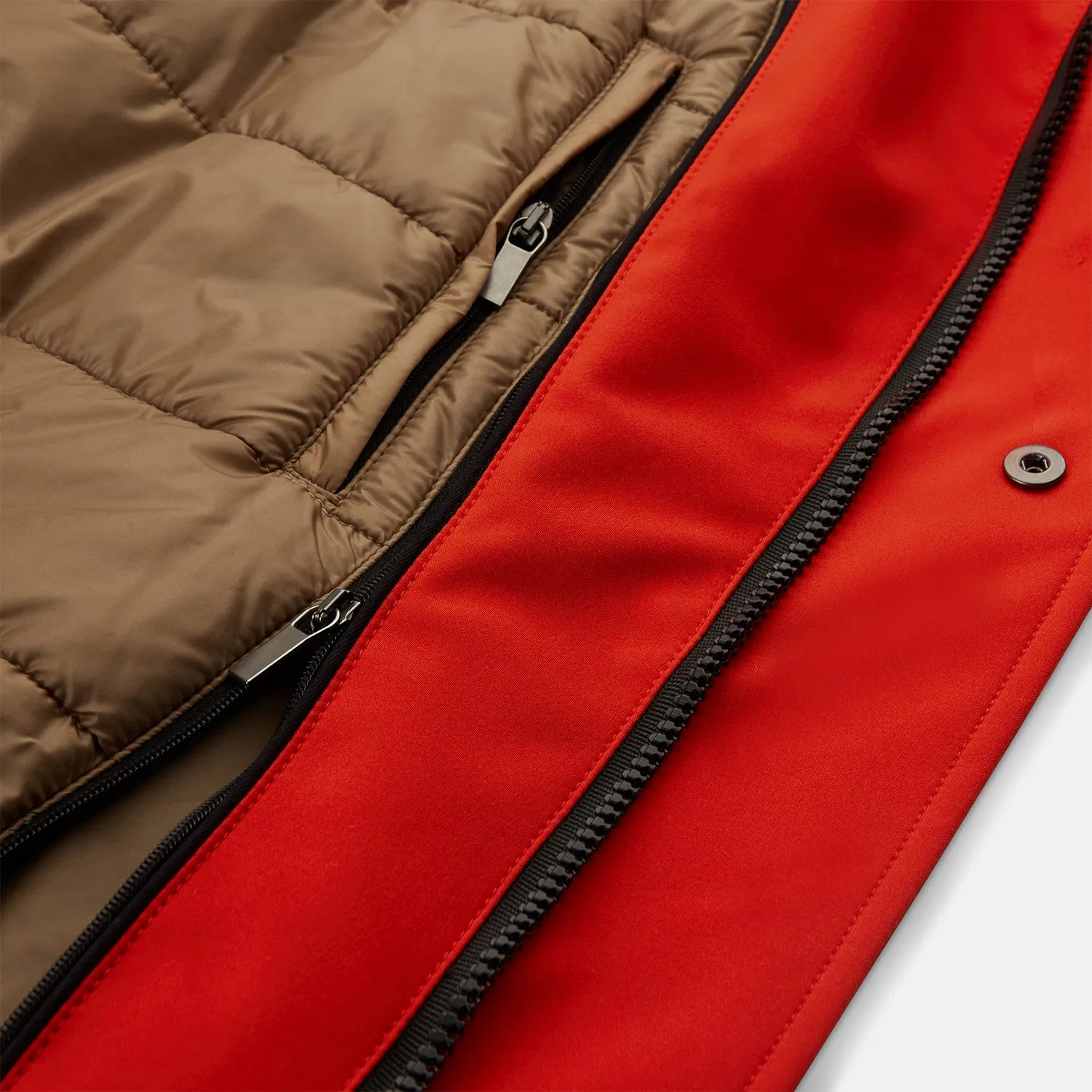 Red Walter Sealup Parka with Detachable Liner