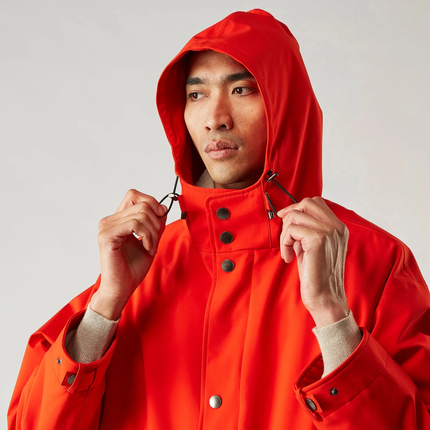 Red Walter Sealup Parka with Detachable Liner