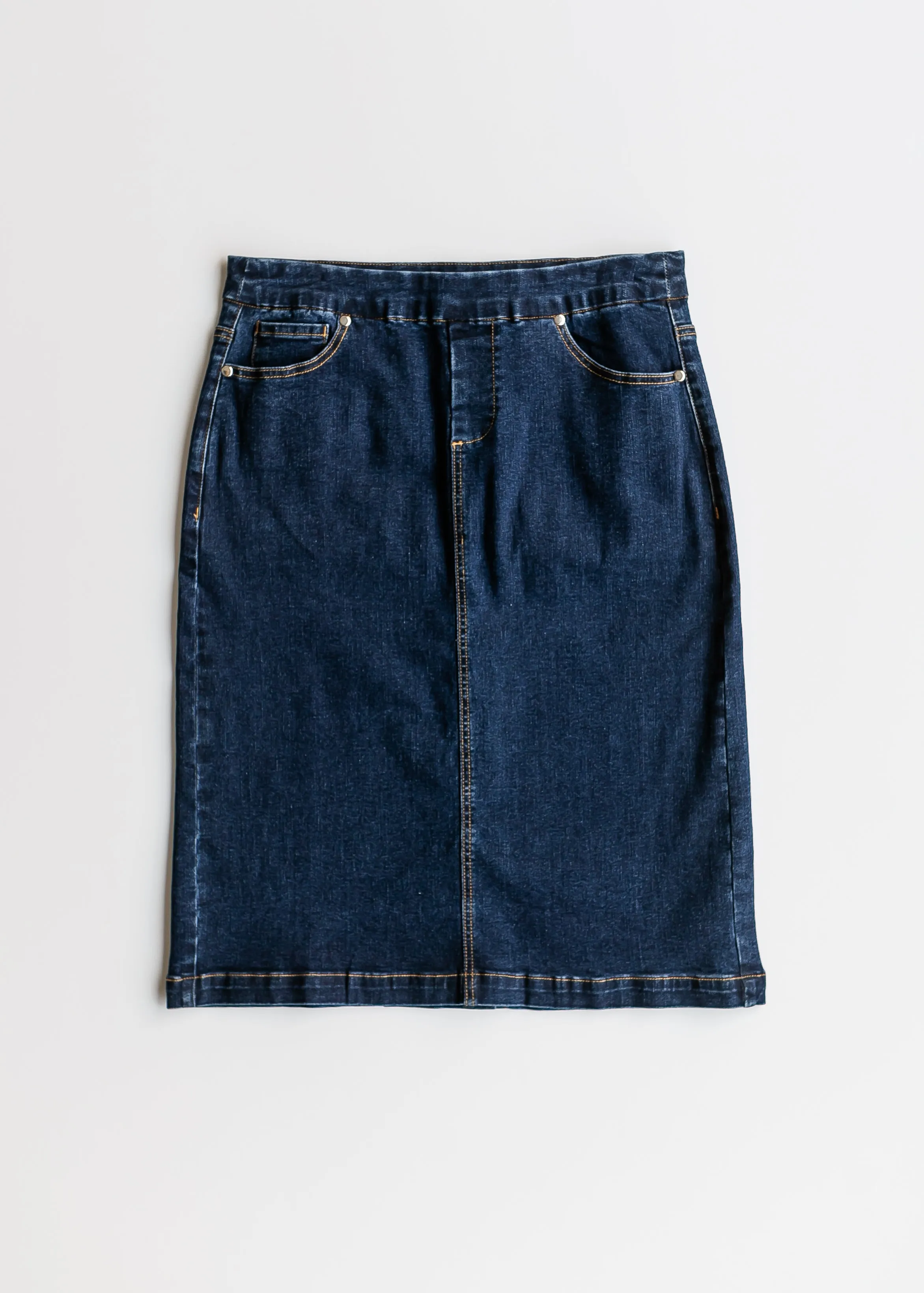 Sandra Midi Denim Skirt